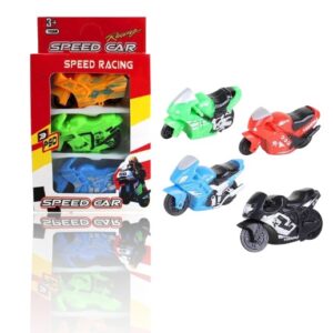 KIT C/3 MOTOS RODA LIVRE (24PÇS)-FRANCOLINO