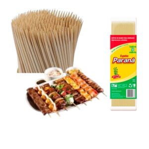 ESPETO BAMBU 25CM C/50 CX100-PARANÁ