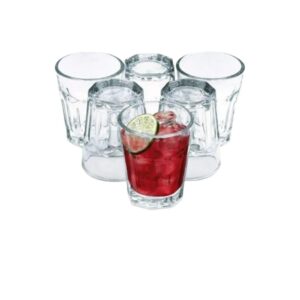 JG.COPOS DE VIDRO CASABLANCA 45ML C/5 (6JGS)-INGA