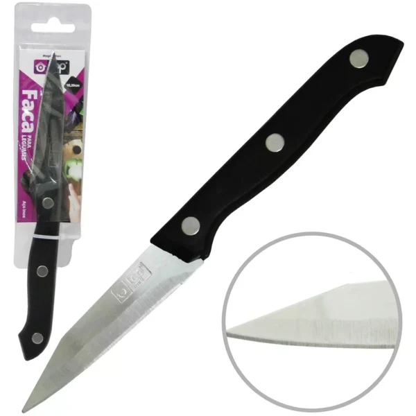 FACA P/LEGUMES INOX 183CM (24PÇS)-TOP ÚTIL