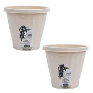 VASO Nº28 C/PRATO PALHA (6PÇS)-UNINJET