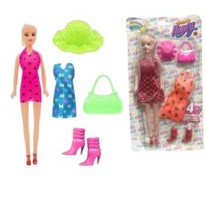 BONECA HONEY C/ACESSÓRIOS (12PÇS)-FRANCOLINO