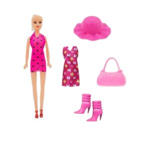 BONECA HONEY C/ACESSÓRIOS (12PÇS)-FRANCOLINO