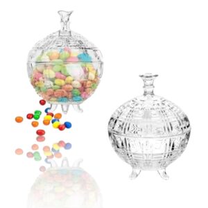 BOMBONIERE DE VIDRO ATHENA 850ML (6PÇS)-INGA