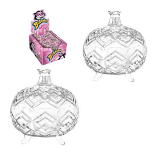 BOMBONIERE DE VIDRO SAMANTHA 390ML (6PÇS)-INGA