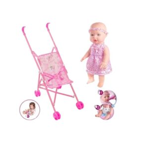 CARRINHO P/BONECA (6PÇS)-FRANCOLINO