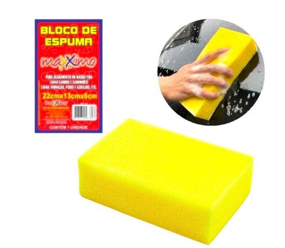 BLOCO DE ESPUMA (12PÇS)-MÁXXIMO