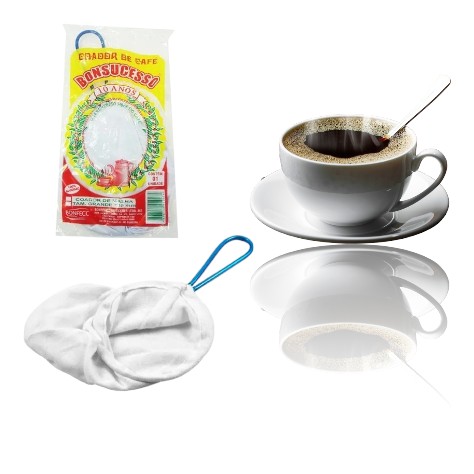 COADOR P/CAFÉ DE MALHA GRANDE (12PÇS)-BONSUCESSO