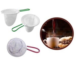 COADOR P/CAFÉ DE MALHA PEQUENO (12PÇS)-BONSUCESSO