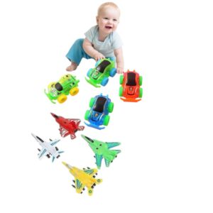 CARRO E AVIÃO RODA LIVRE (12PÇS)-FRANCOLINO