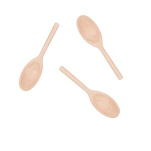 COLHER DE MADEIRA 23CM (24PÇS)-MVN