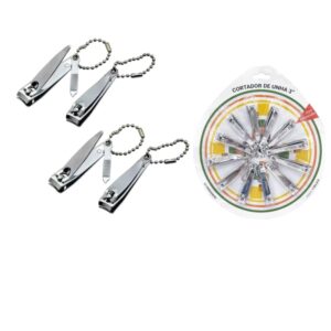 CORTADOR DE UNHAS PEQUENO C/12PÇS (6CRS)-CAERUS