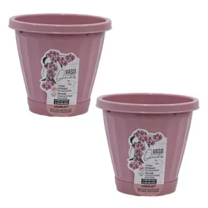 VASO Nº22 C/PRATO LILÁS (6PÇS)-UNINJET