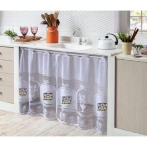CORTINA DE PIA ESTAMPADA 0,80CM X 1,60M (6PÇS)-MN RENDAM