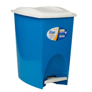LIXEIRA 7LTS RETANGULAR COLORIDA (6PÇS)-RAE PLÁSTICOS