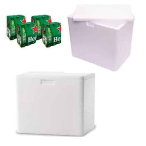CAIXA TÉRMICA ISOPOR 35LTS (6PÇS)-PLACTERM