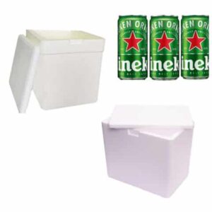 CAIXA TÉRMICA ISOPOR 17LTS (6PÇS)-PLACTERM