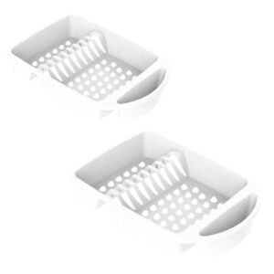 ESCORREDOR DE LOUÇAS BRANCO (6PÇS)-UNINJET