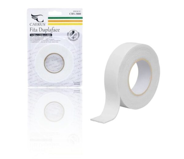 FITA ADESIVA DUPLA FACE 2,7MTS (24PÇS)-CAERUS