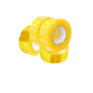 FITA ADESIVA PLÁSTICO TRANSP. 45CMX45M (CX72PÇS)-CAERUS