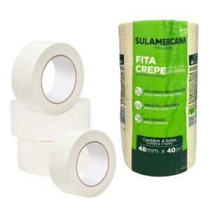 FITA CREPE 48MM X 40M (CX24)-SULAMERICANA