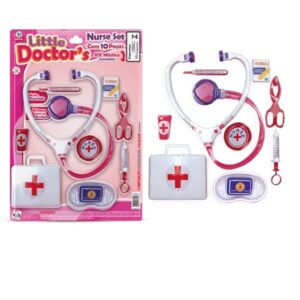 LITTLE DOCTORS NURSE SET (12PÇS)-PICA PAU