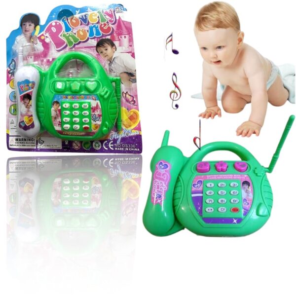 TELEFONE MUSICAL C/LUZ (12PÇS)-FRANCOLINO