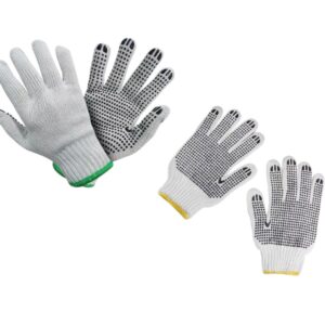 LUVA DE ALGODÃO C/PIGMENTOS PVC ANTIADERENTE 10″ (24PÇS)-NAPOLES