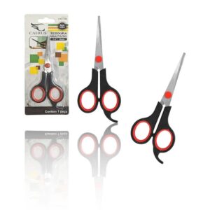 TESOURA MULTIUSO 5.5/14CM C/PONTA FINA (24PÇS)-CAERUS