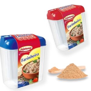PORTA FARINHA 1LT (12PÇS)-INJETEMP
