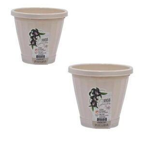 VASO Nº13 C/PRATO PALHA (12PÇS)-UNINJET