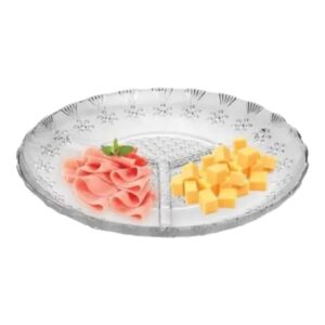 PRATO PETISQUEIRA DE VIDRO 20CM (6PÇS)-INGA