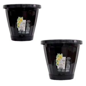 VASO Nº28 C/PRATO PRETO (6PÇS)-UNINJET