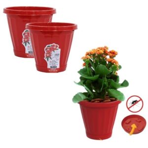 VASO Nº17 C/PRATO VERMELHO (12PÇS)-UNINJET