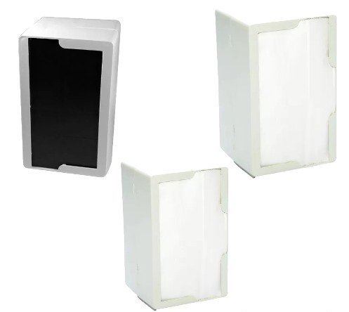 PORTA GUARDANAPO TV BRANCO (24PÇS)-BERNACSTEIN