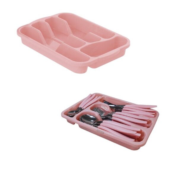 ORGANIZADOR P/TALHER ROSA (12PÇS)-UNINJET