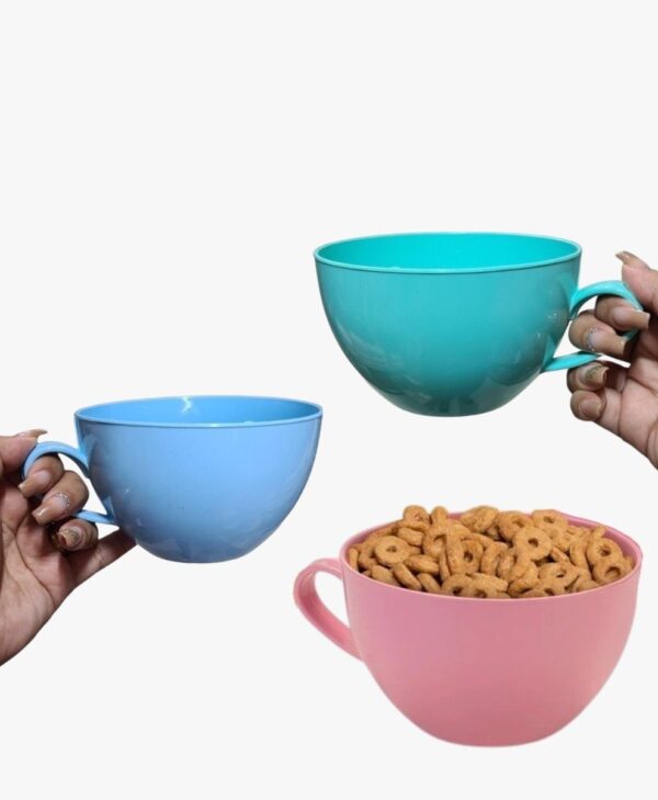 CANECA PARA CEREAIS 600ML (24PÇS)-PLASNORTHON