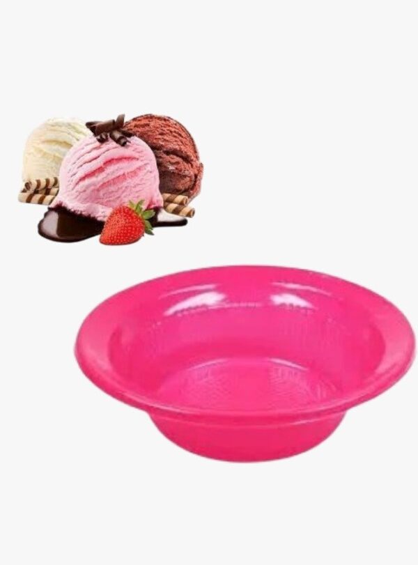 PRATO FUNDO 12CM PINK 100X10-TRIK TRIK