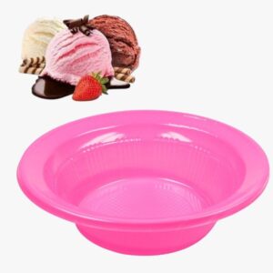 PRATO FUNDO 12CM ROSA 100X10-TRIK TRIK