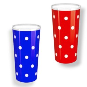 COPO C/TAMPA DECORADO POÁ 600ML (12PÇS)-INJETEMP