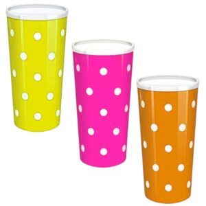 COPO C/TAMPA DECORADO POÁ 600ML (12PÇS)-INJETEMP