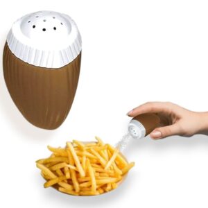 SALEIRO DE MESA MODELO COCO MARROM (24PÇS)-INJETEMP