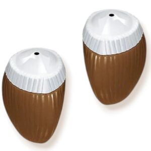 PALITEIRO DE MESA MODELO COCO MARROM (24PÇS)-INJETEMP