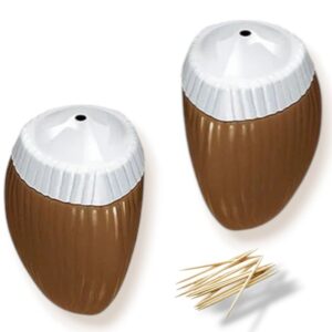 PALITEIRO DE MESA MODELO COCO MARROM (24PÇS)-INJETEMP