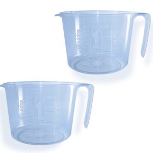 MEDIDORA C/ALÇA 1,0LT AZUL (24PÇS)-INJETEMP