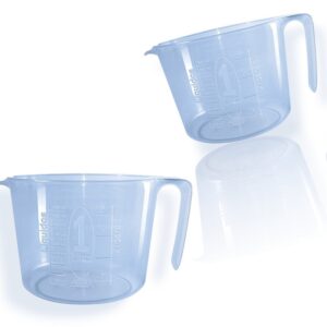 MEDIDORA C/ALÇA 1,0LT AZUL (24PÇS)-INJETEMP