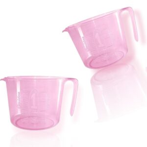 MEDIDORA C/ALÇA 1,0LT ROSA (12PÇS)-INJETEMP
