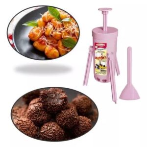 MÁQUINA P/MODELAR MASSAS ROSA (6PÇS)-INJETEMP
