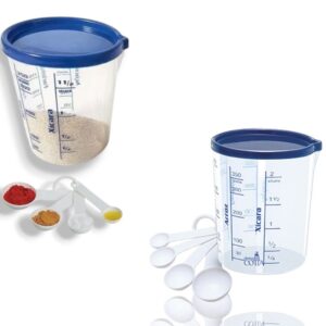 KIT MEDIDA CERTA MULTIUSO CRISTAL (12PÇS)-INJETEMP