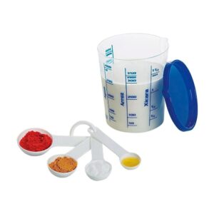 KIT MEDIDA CERTA MULTIUSO CRISTAL (12PÇS)-INJETEMP